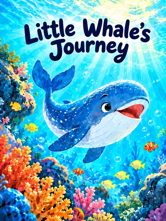 Little Whale’s Journey cover