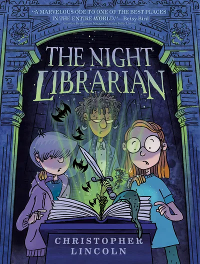The Night Librarian: A Graphic Novel cover