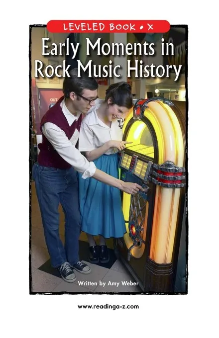 Early Moments in Rock Music History cover